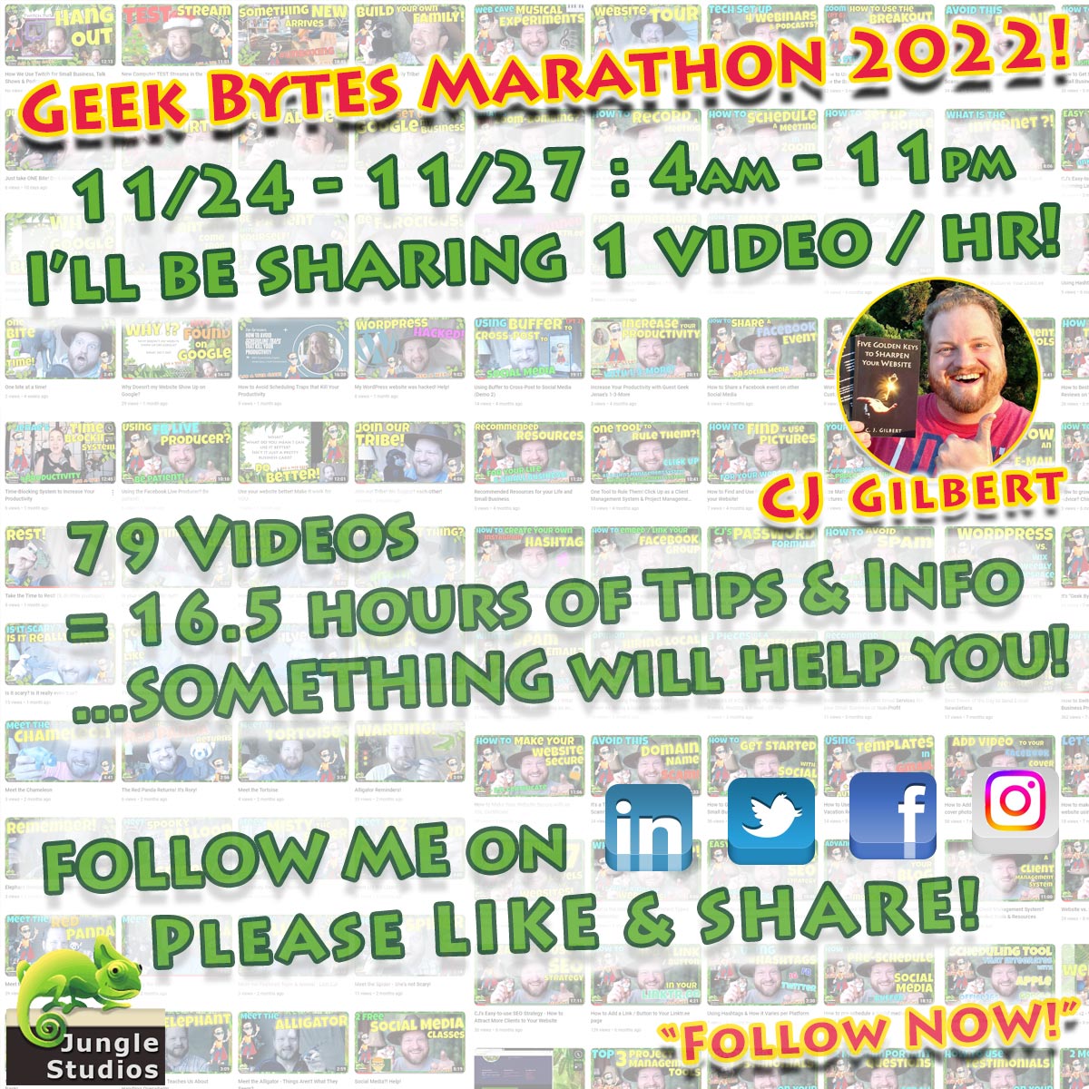 Geek Bytes Marathon 2022
