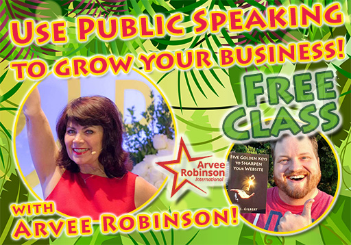 Use Public Speaking to Grow your Business with CJ and Arvee