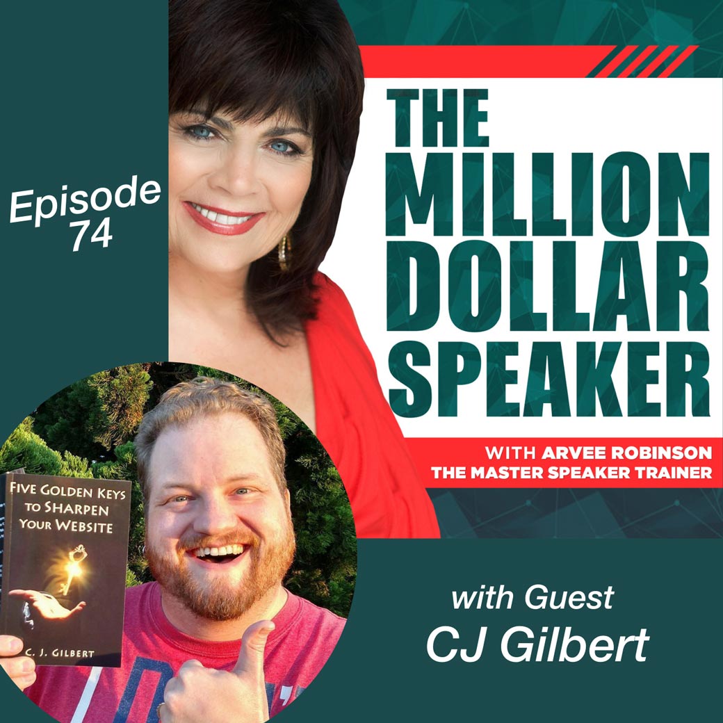 CJ on The Million Dollar Speaker Podcast