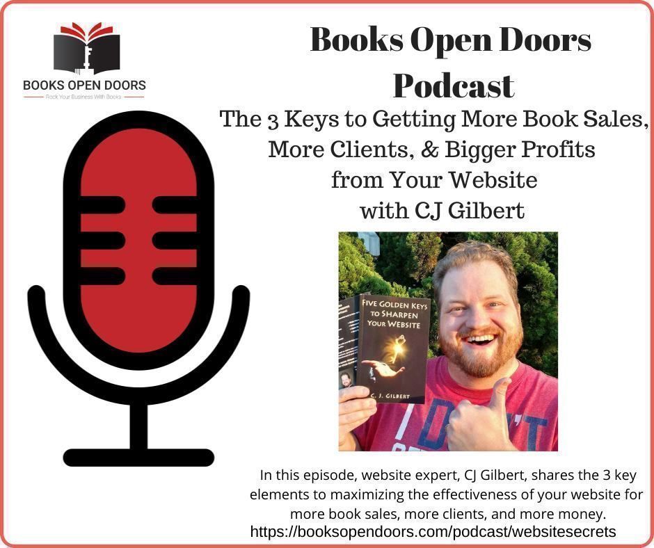 CJ on Books Open Doors Podcast