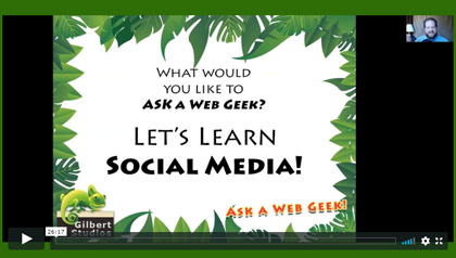 Let's Learn Social Media : CJ's Free On-Demand Video Training